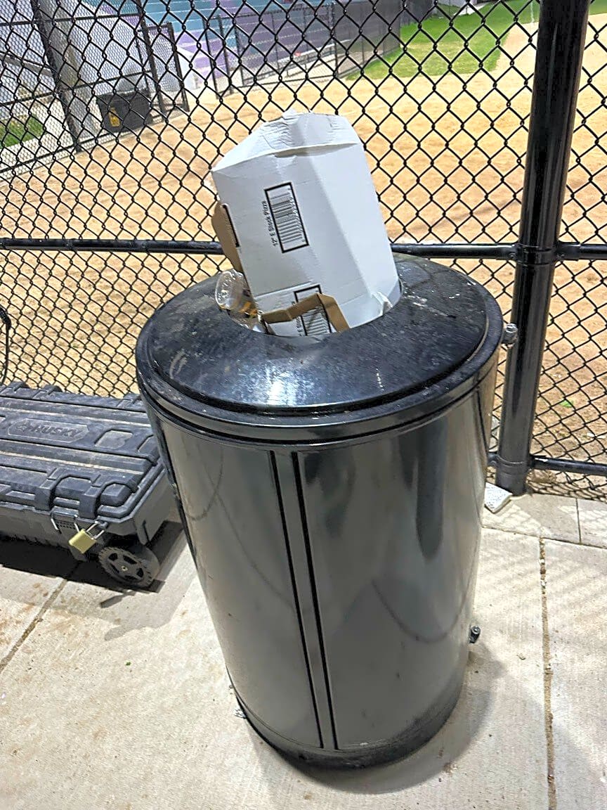 Image submitted with report