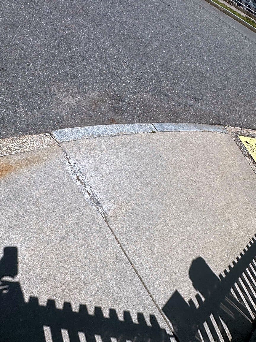 Image submitted with report