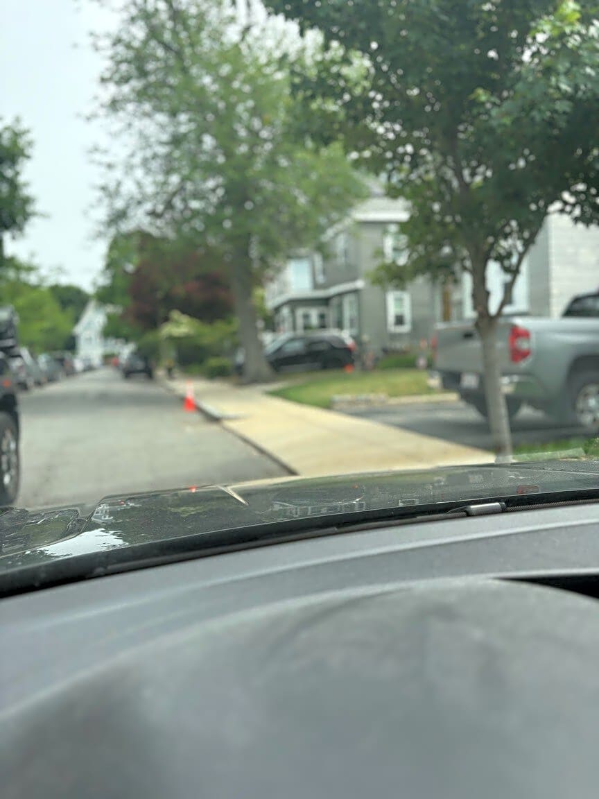 Image submitted with report