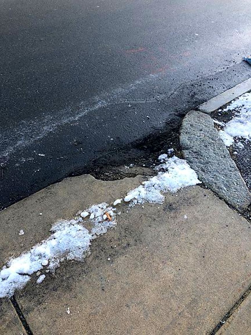 Image submitted with report