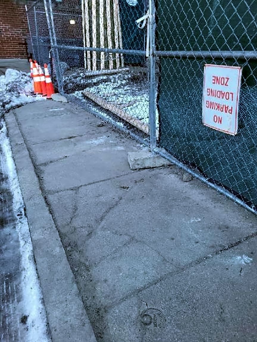 Image submitted with report