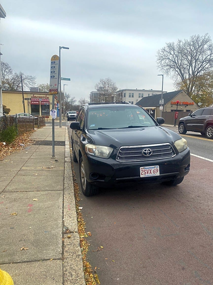 Image submitted with report