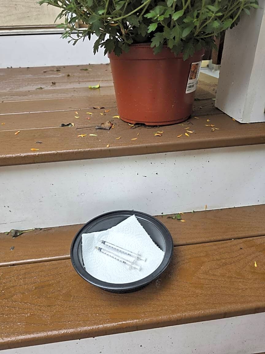 Image submitted with report