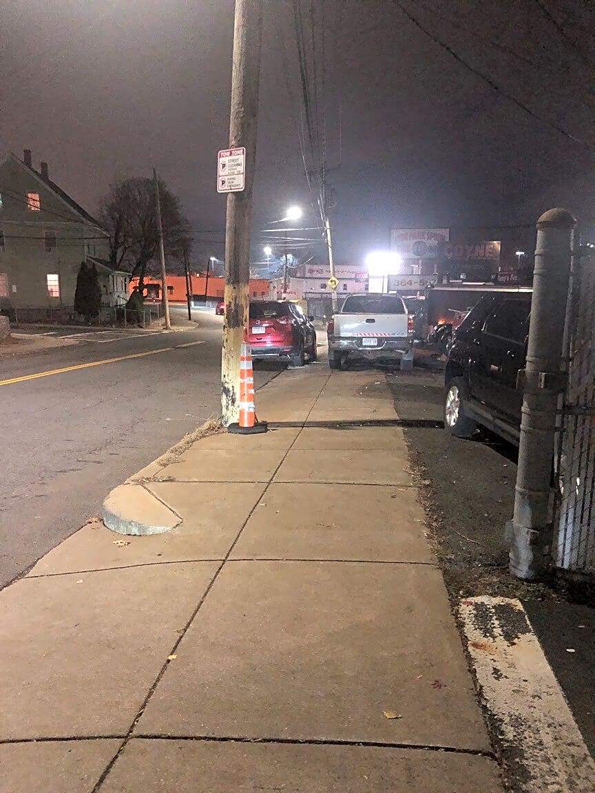 Image submitted with report