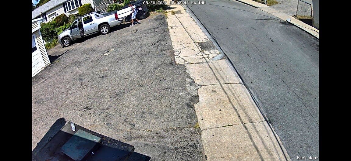 Image submitted with report