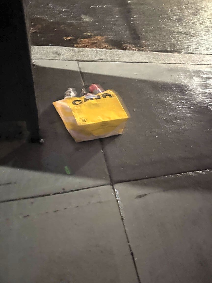 Image submitted with report