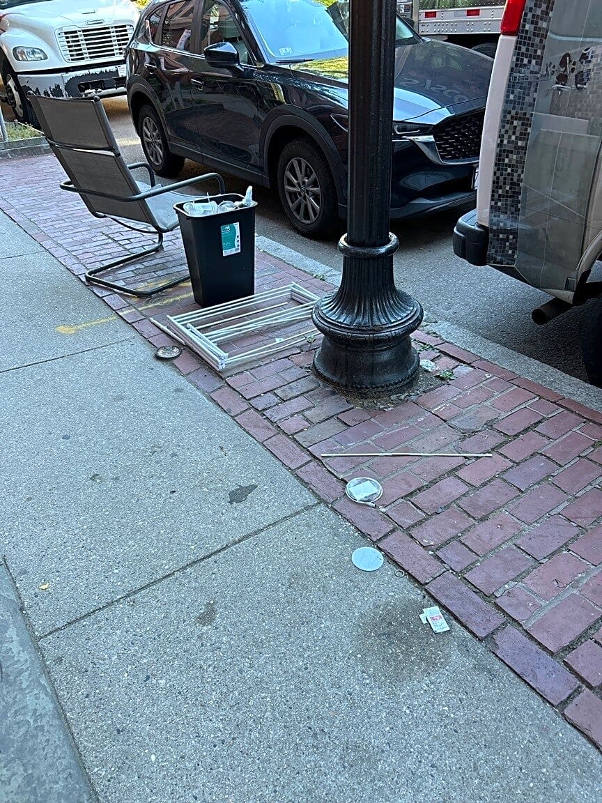 Image submitted with report