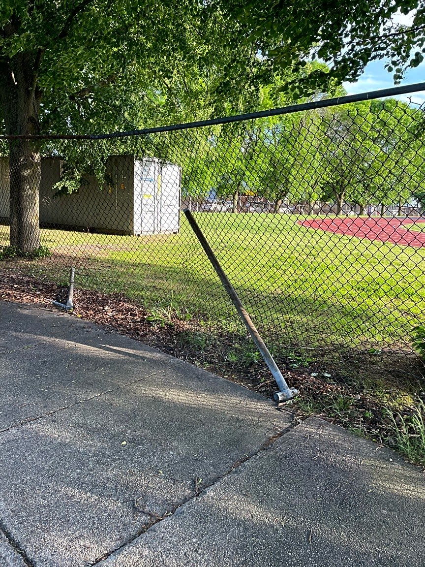 Image submitted with report