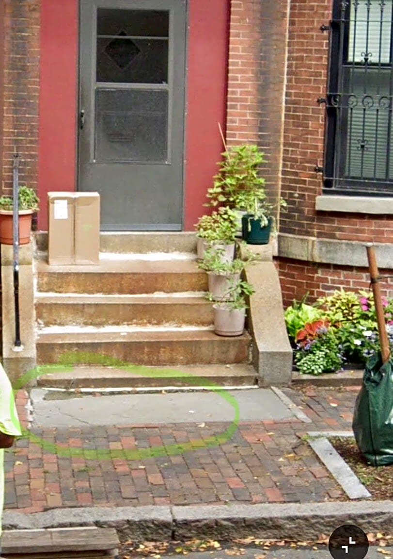 Image submitted with report