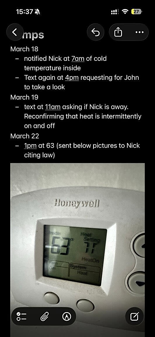 Image submitted with report