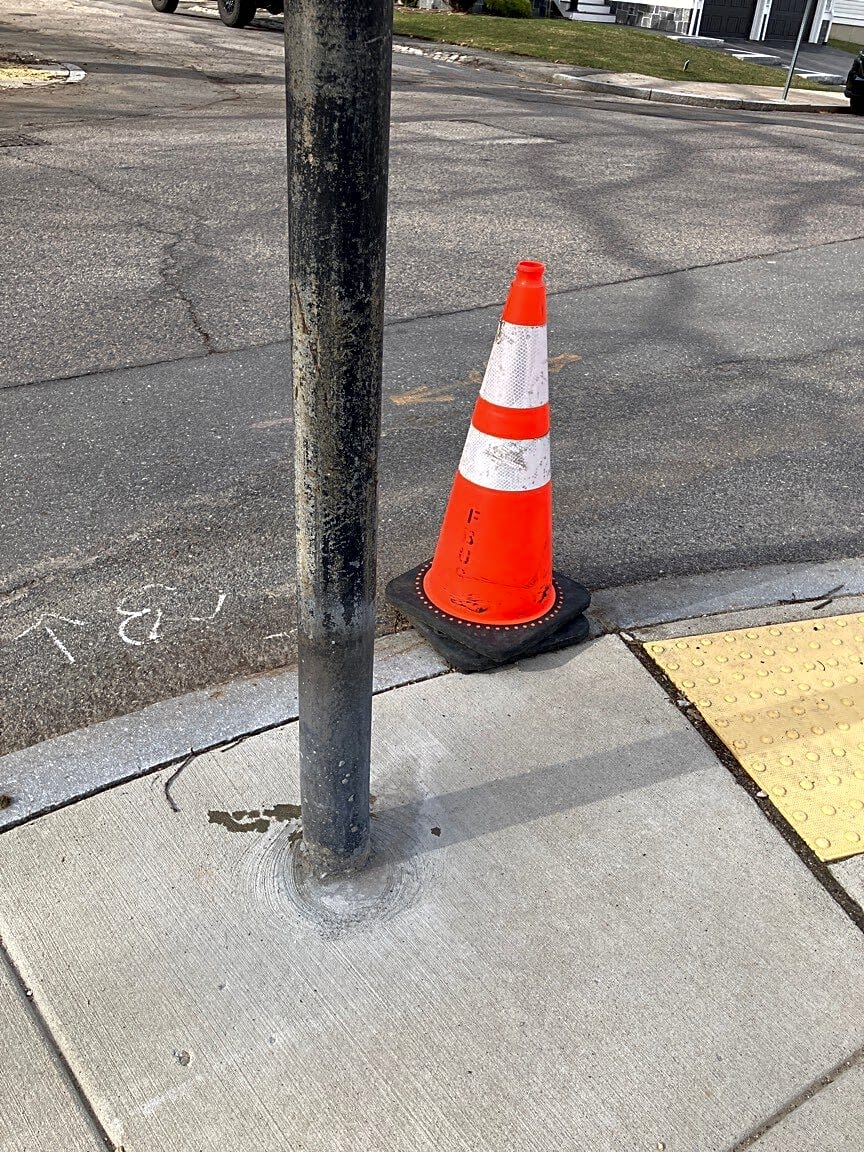 Image submitted with report