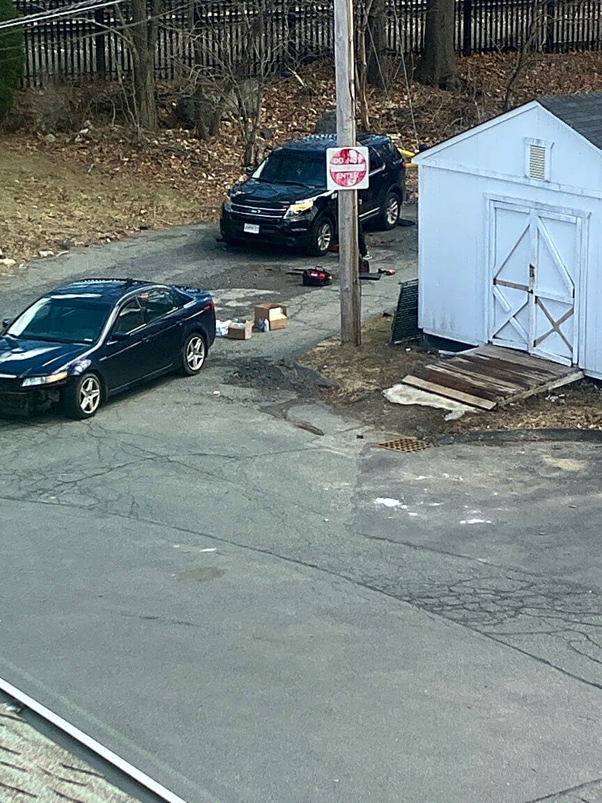 Image submitted with report