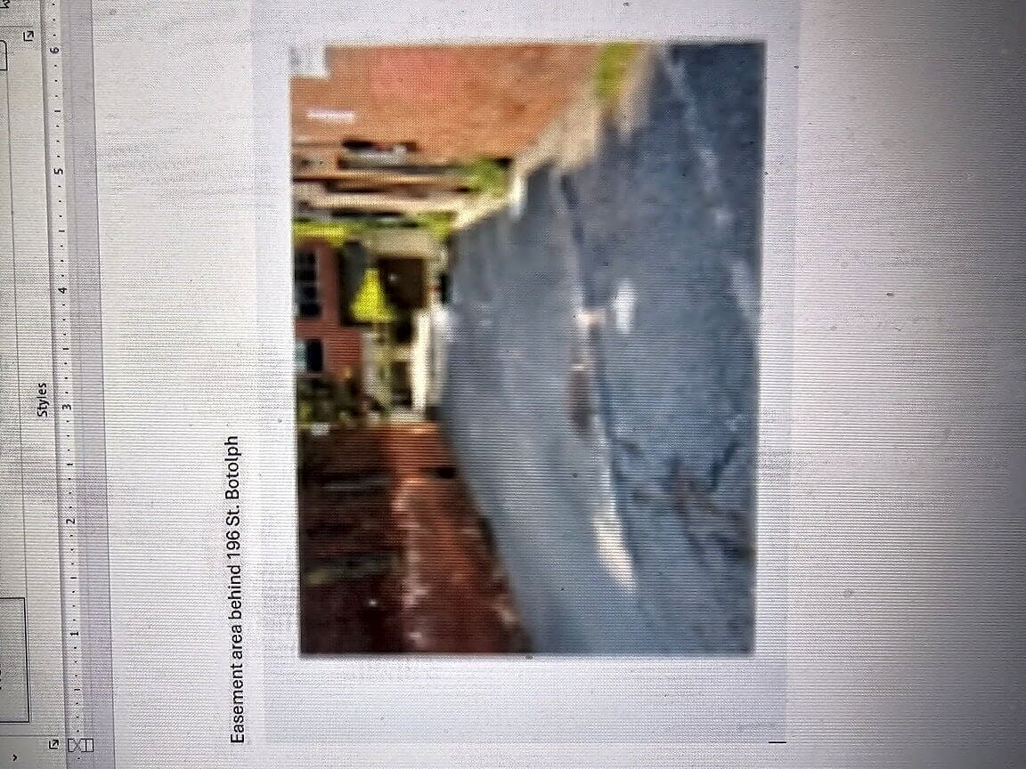 Image submitted with report