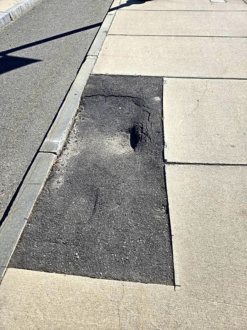 Image submitted with report