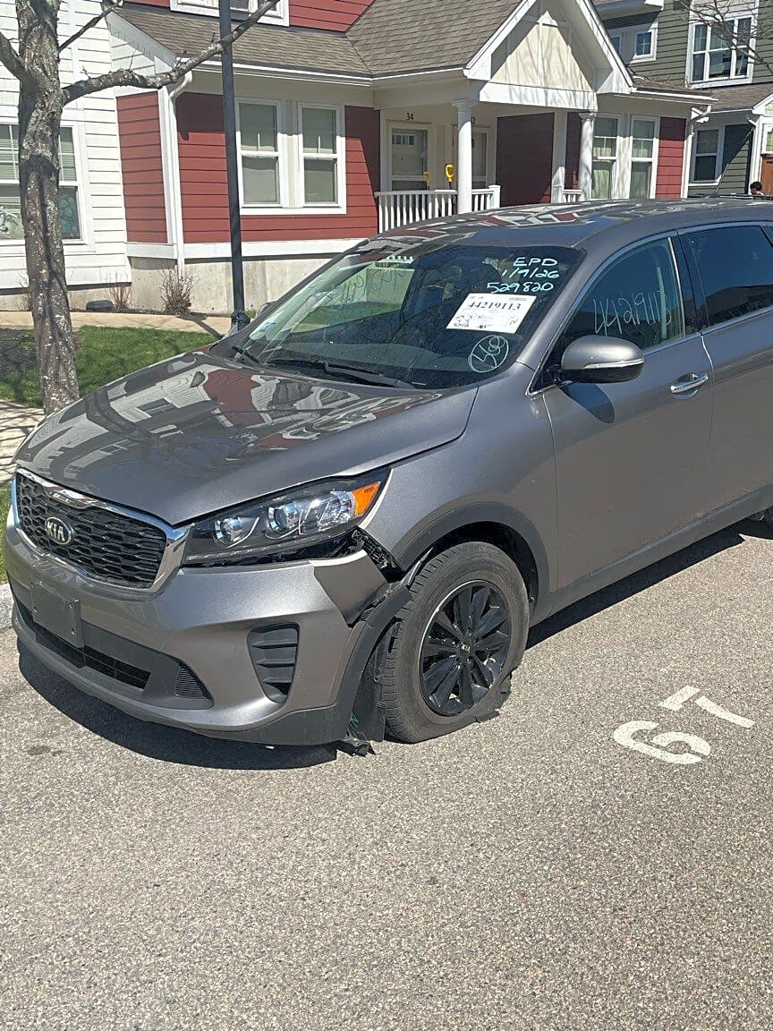 Image submitted with report