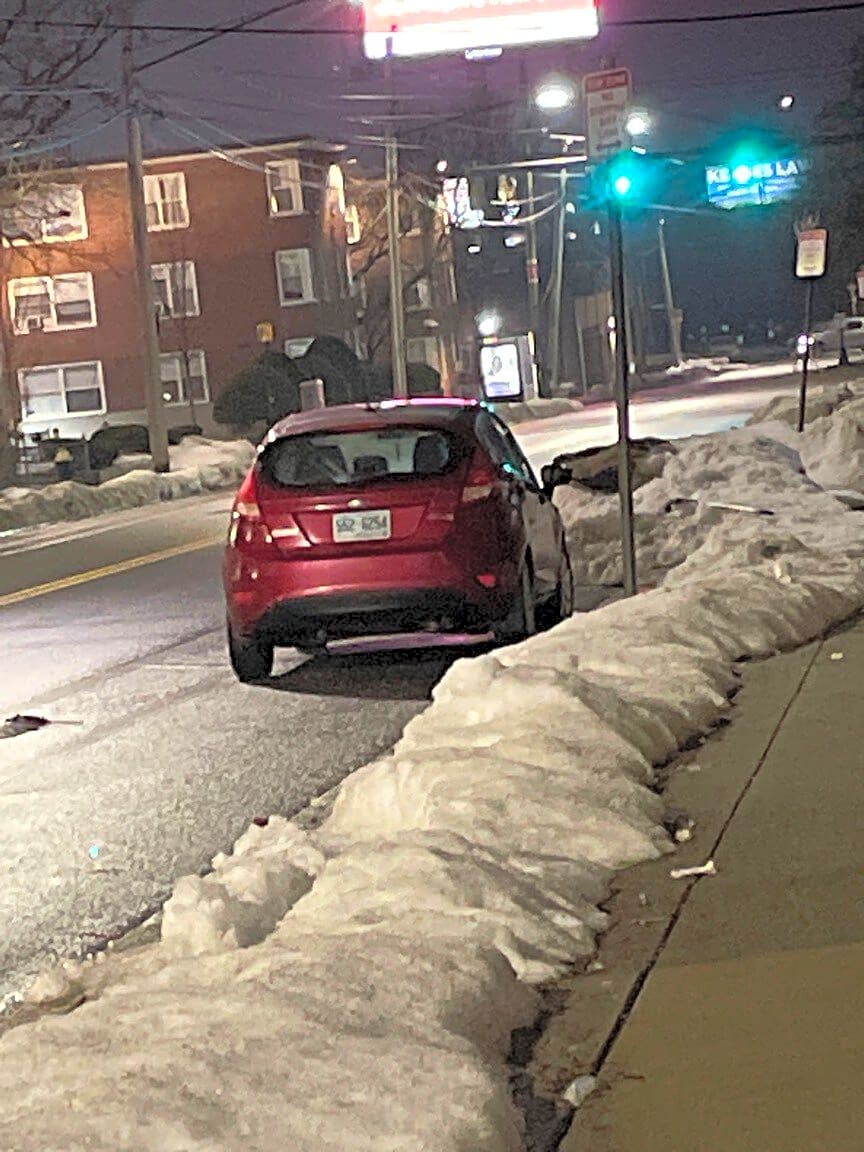 Image submitted with report