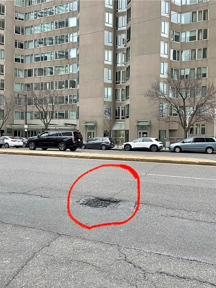 Image submitted with report