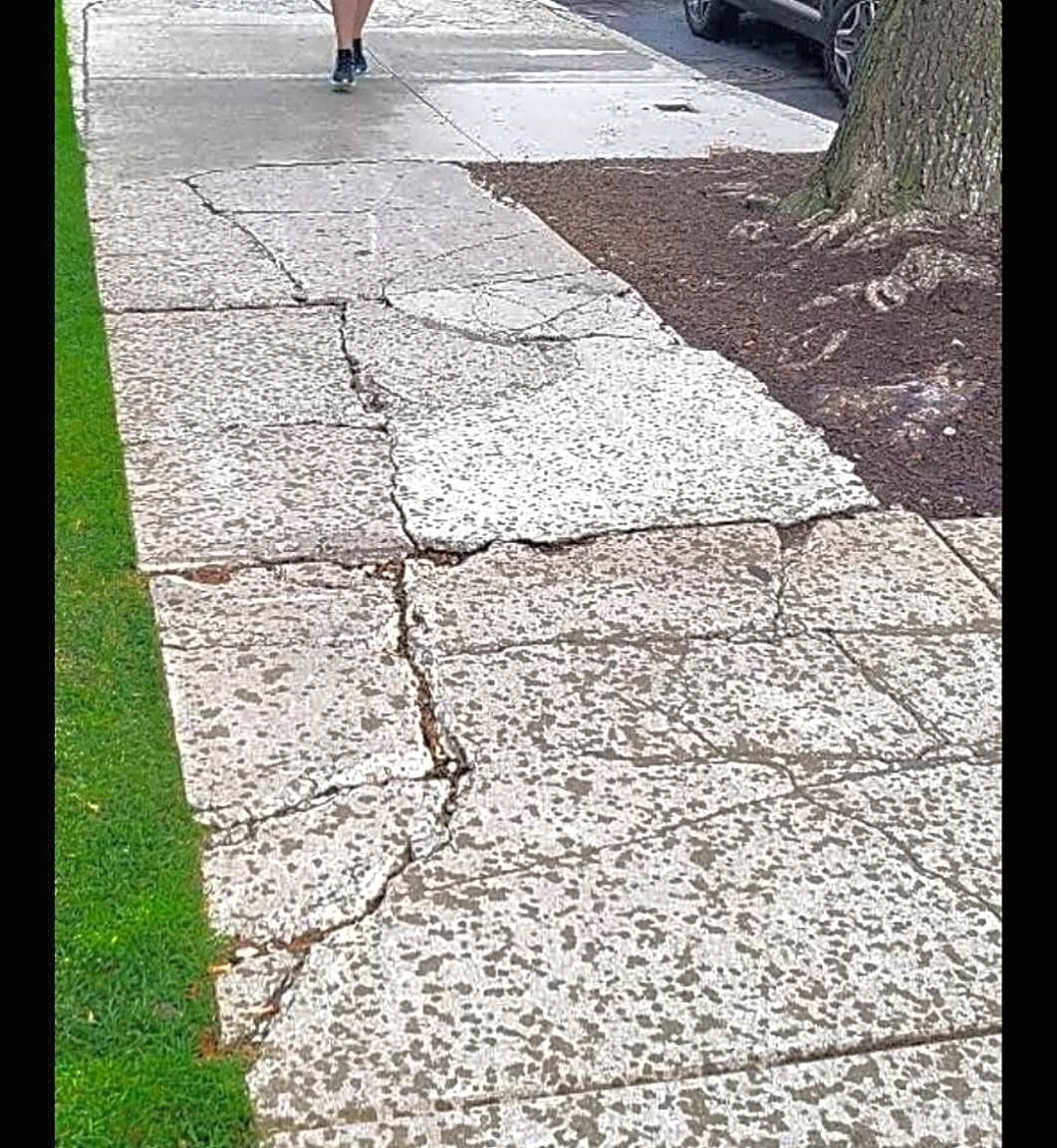 Image submitted with report