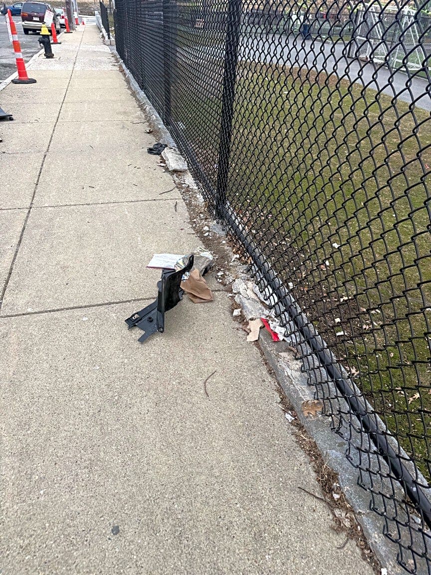 Image submitted with report