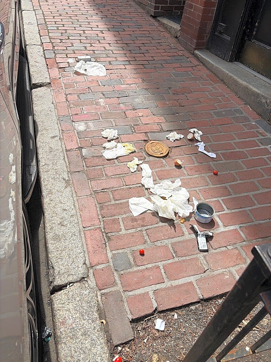 Image submitted with report