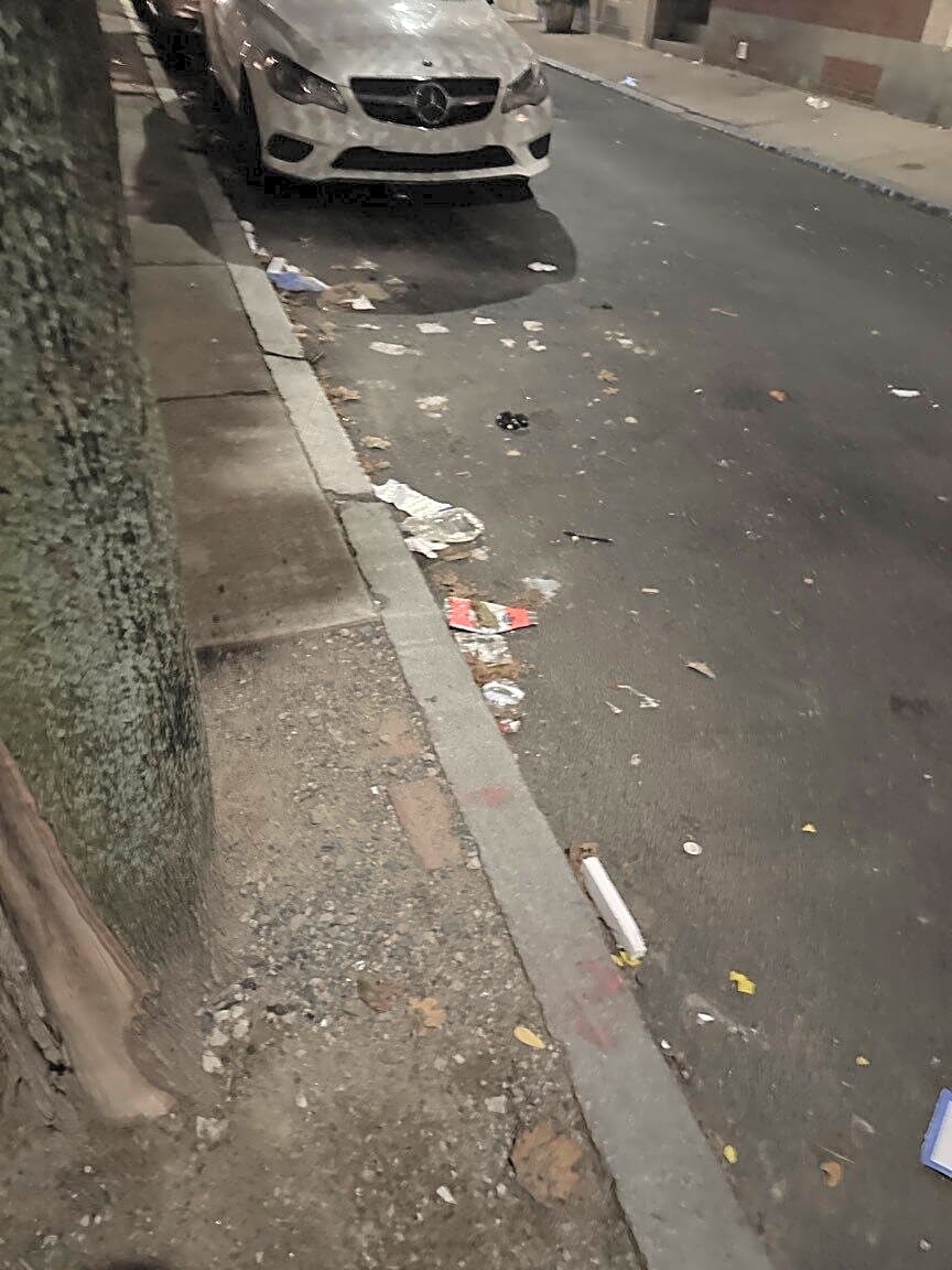 Image submitted with report