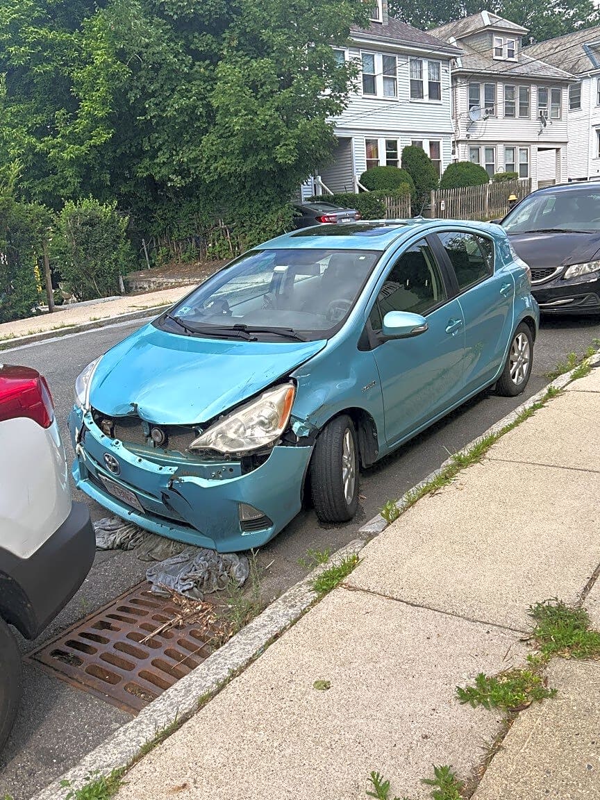 Image submitted with report