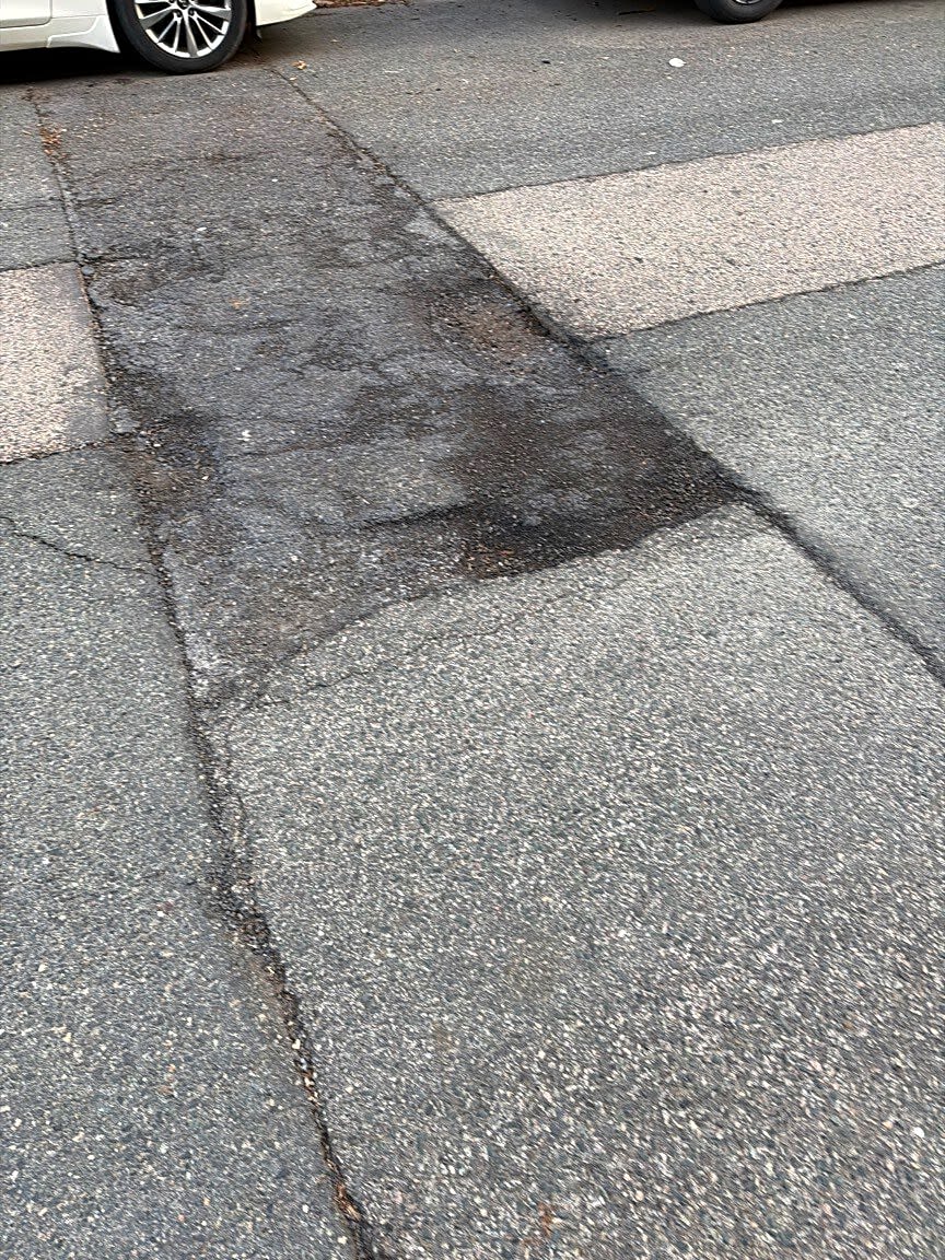 Image submitted with report