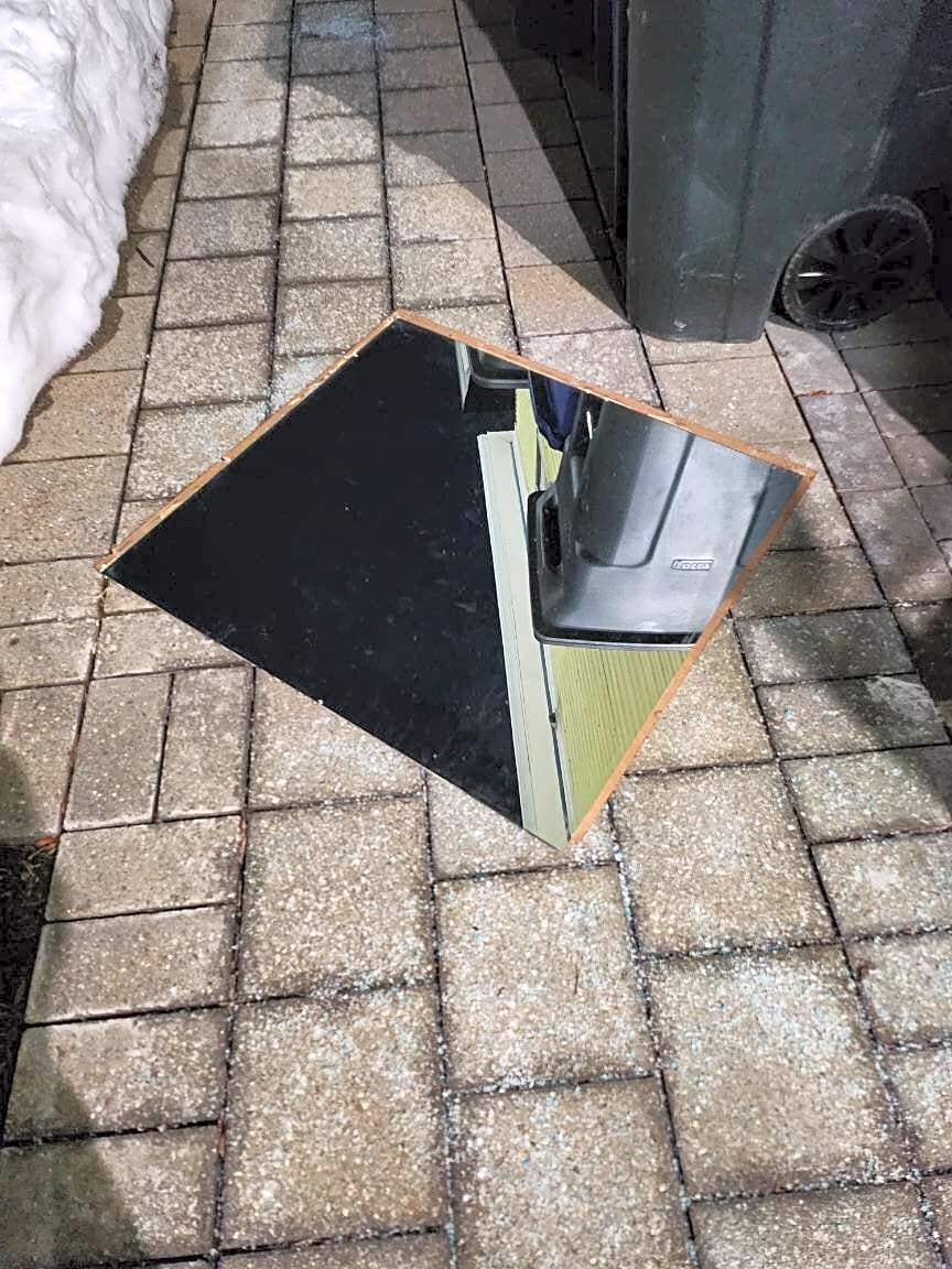 Image submitted with report