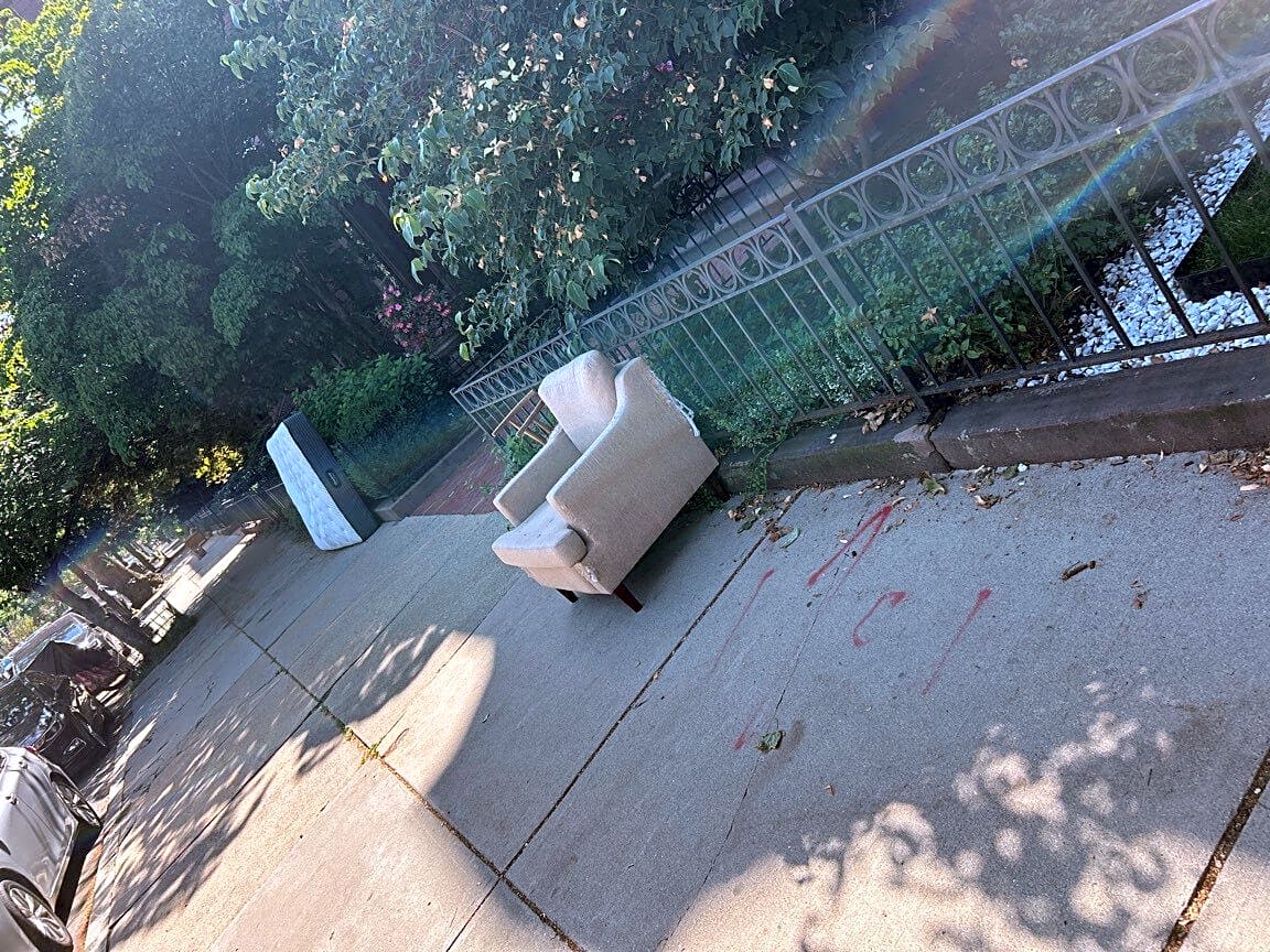 Image submitted with report