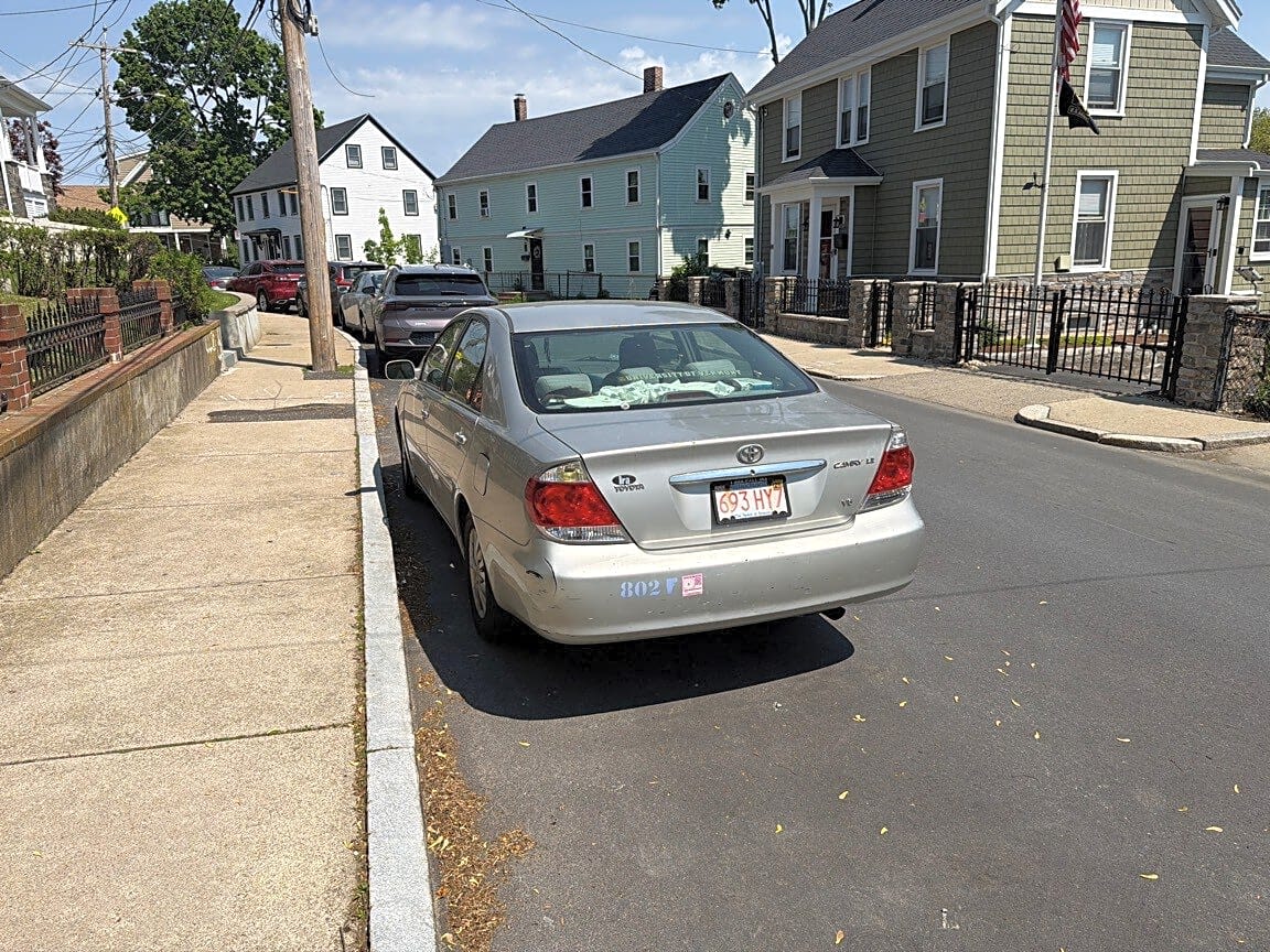 Image submitted with report