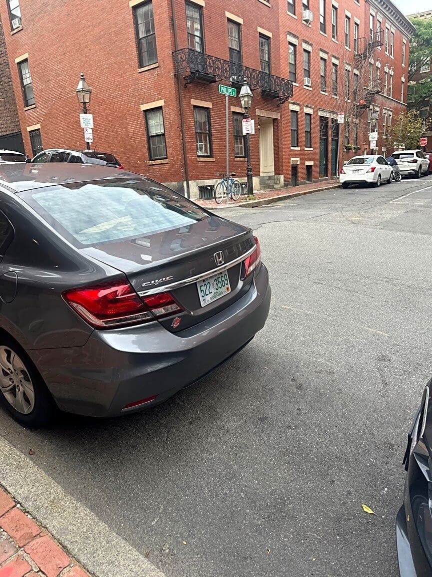 Image submitted with report