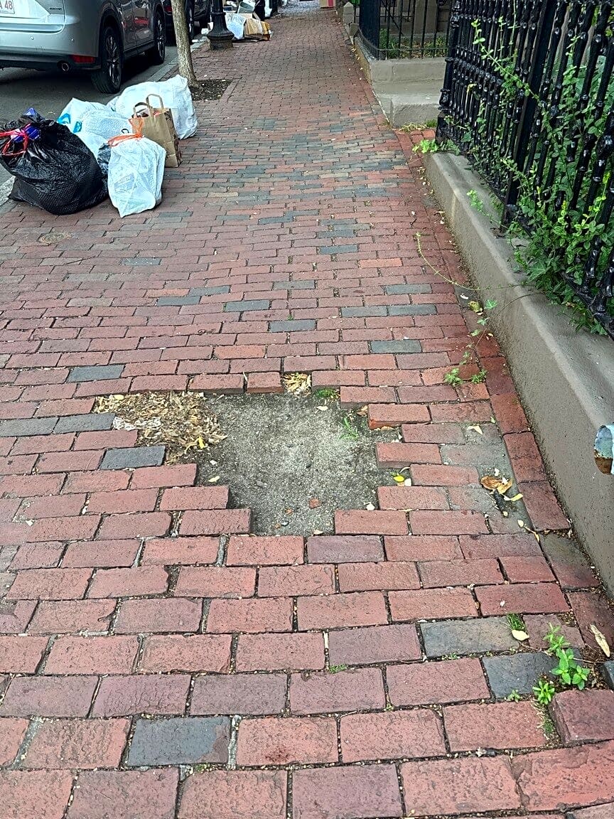Image submitted with report