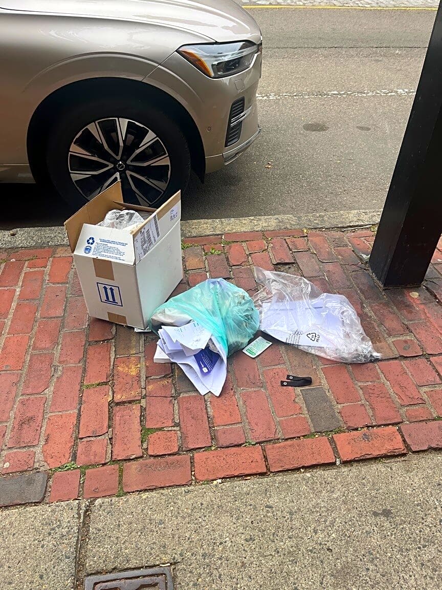 Image submitted with report