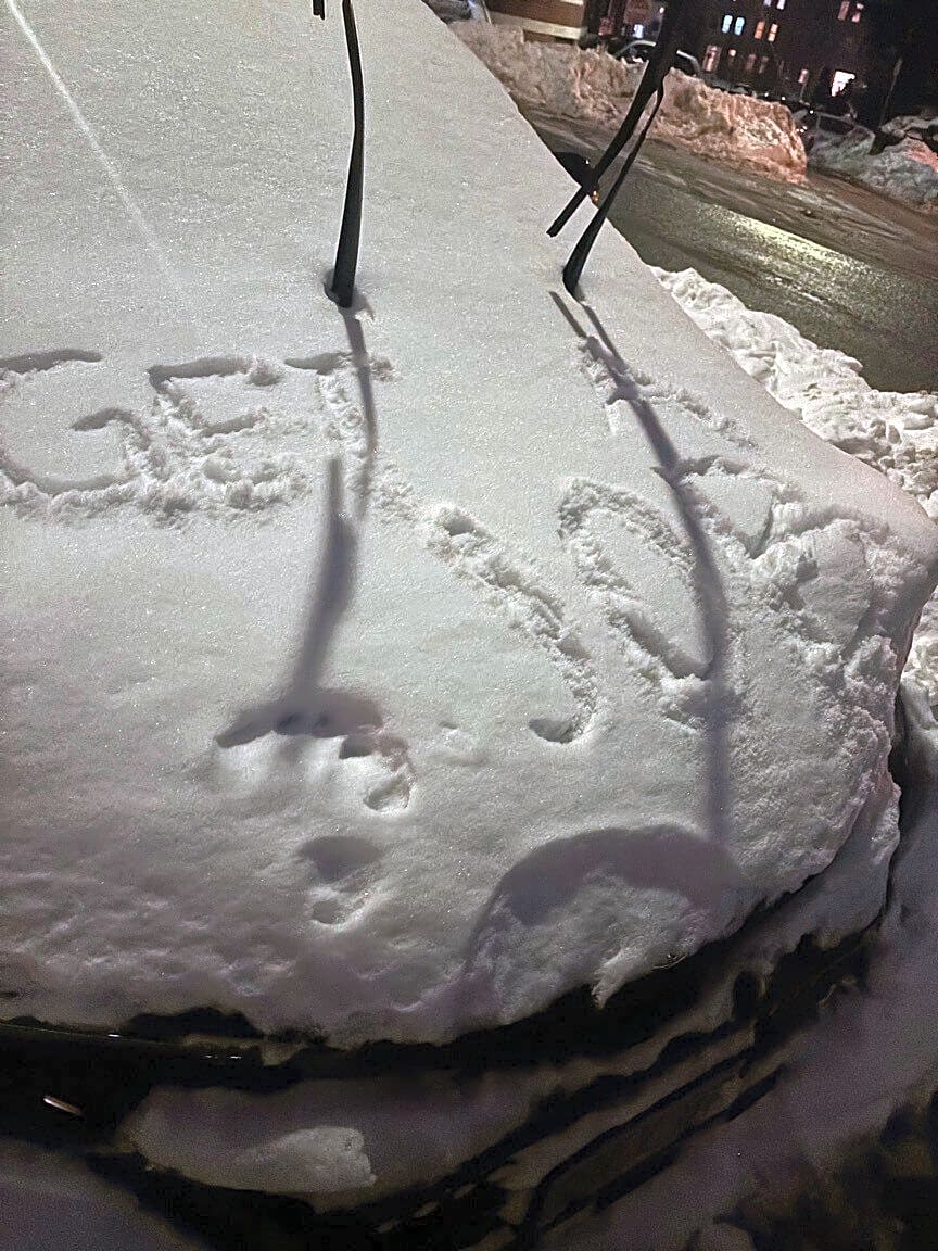 Image submitted with report