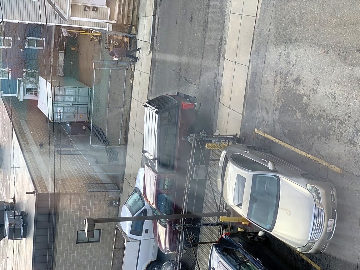 Image submitted with report