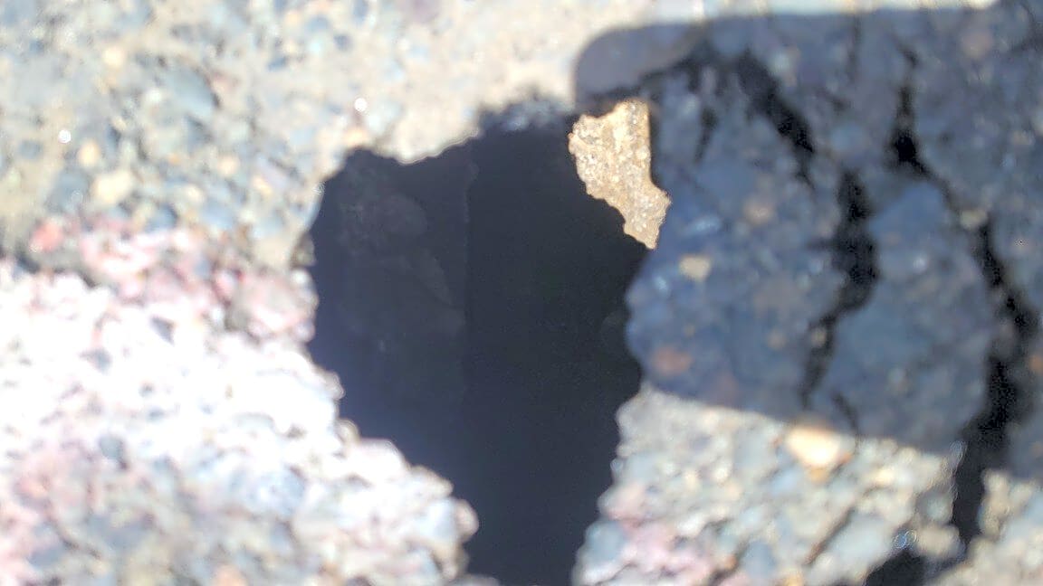 Image submitted with report