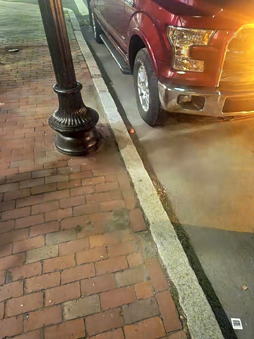 Image submitted with report