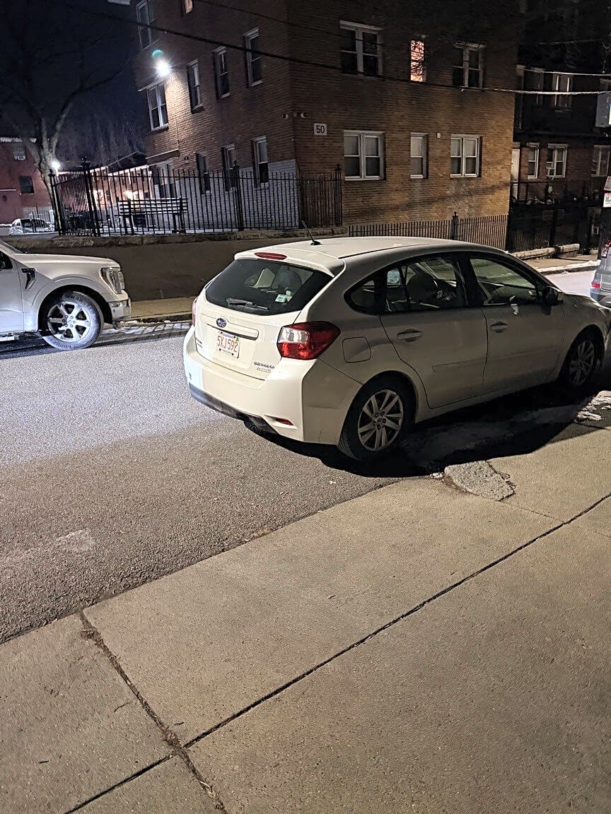 Image submitted with report