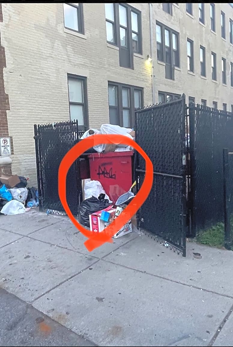 Image submitted with report