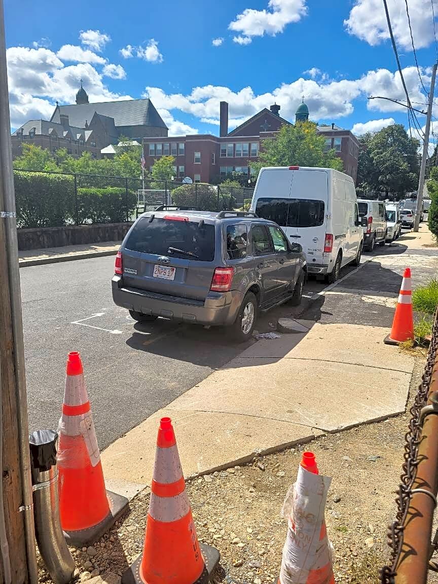 Image submitted with report