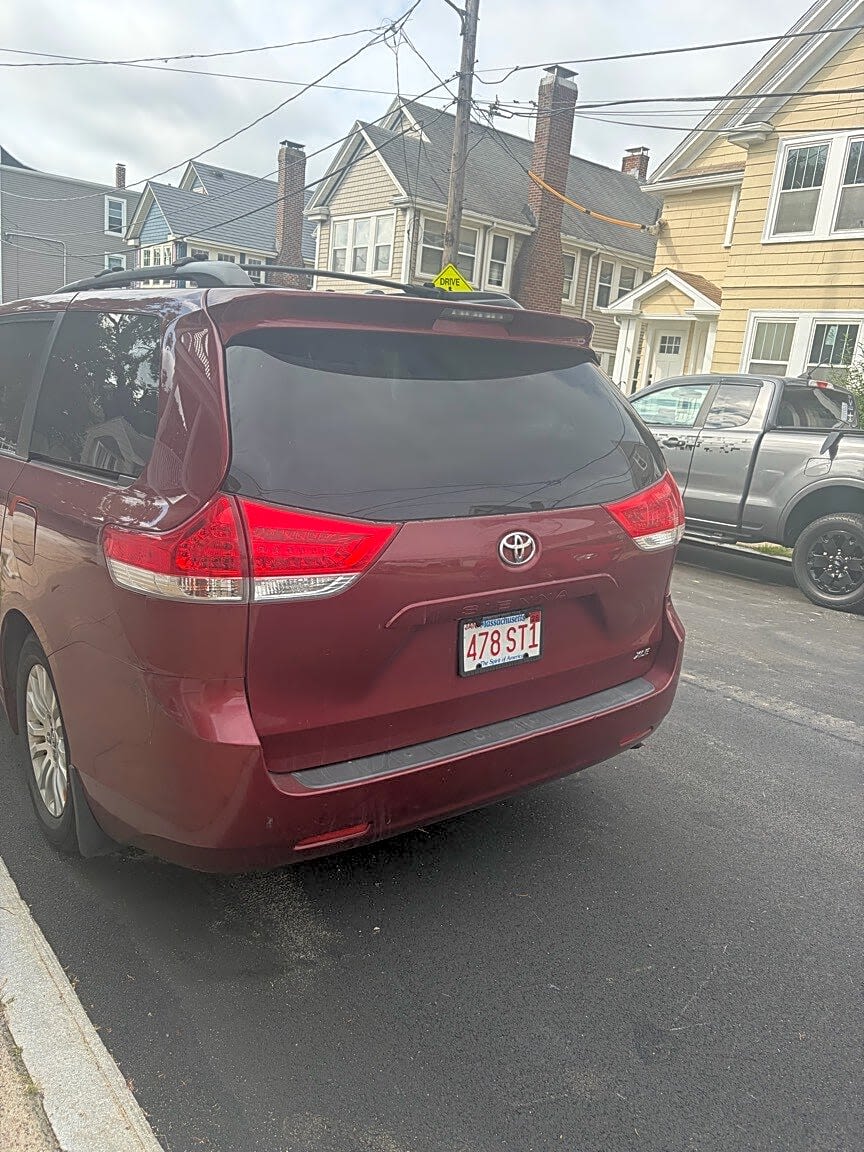 Image submitted with report