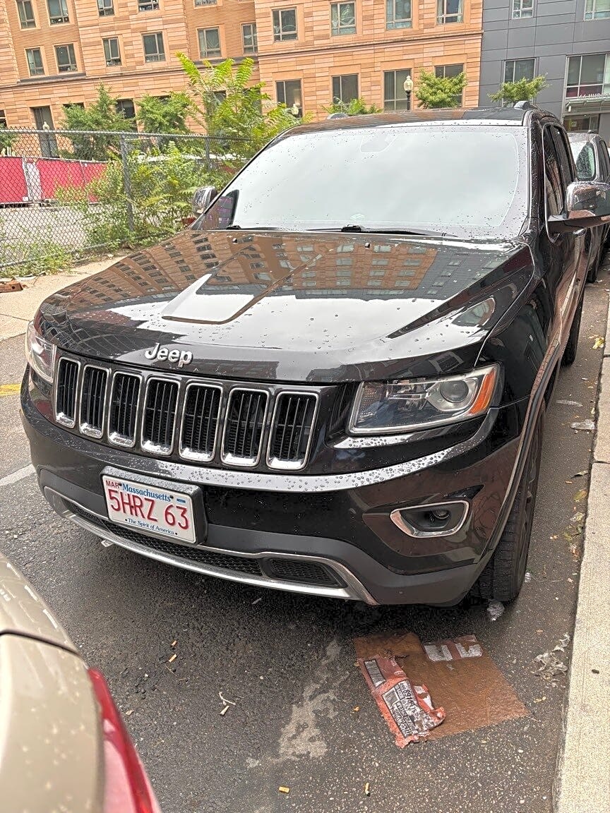 Image submitted with report