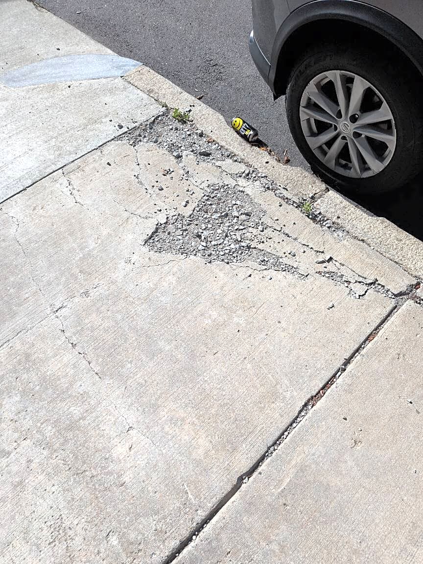 Image submitted with report