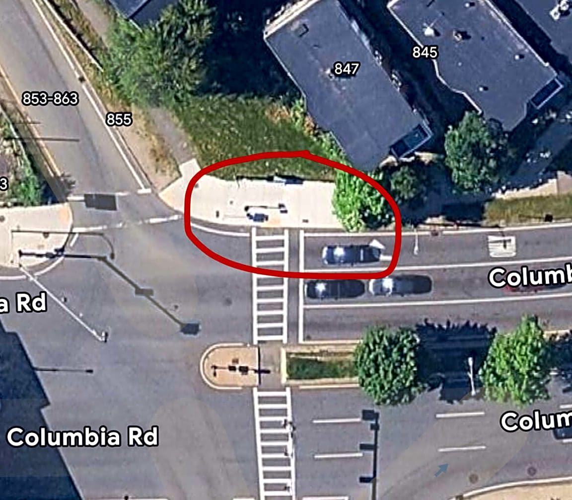 Image submitted with report