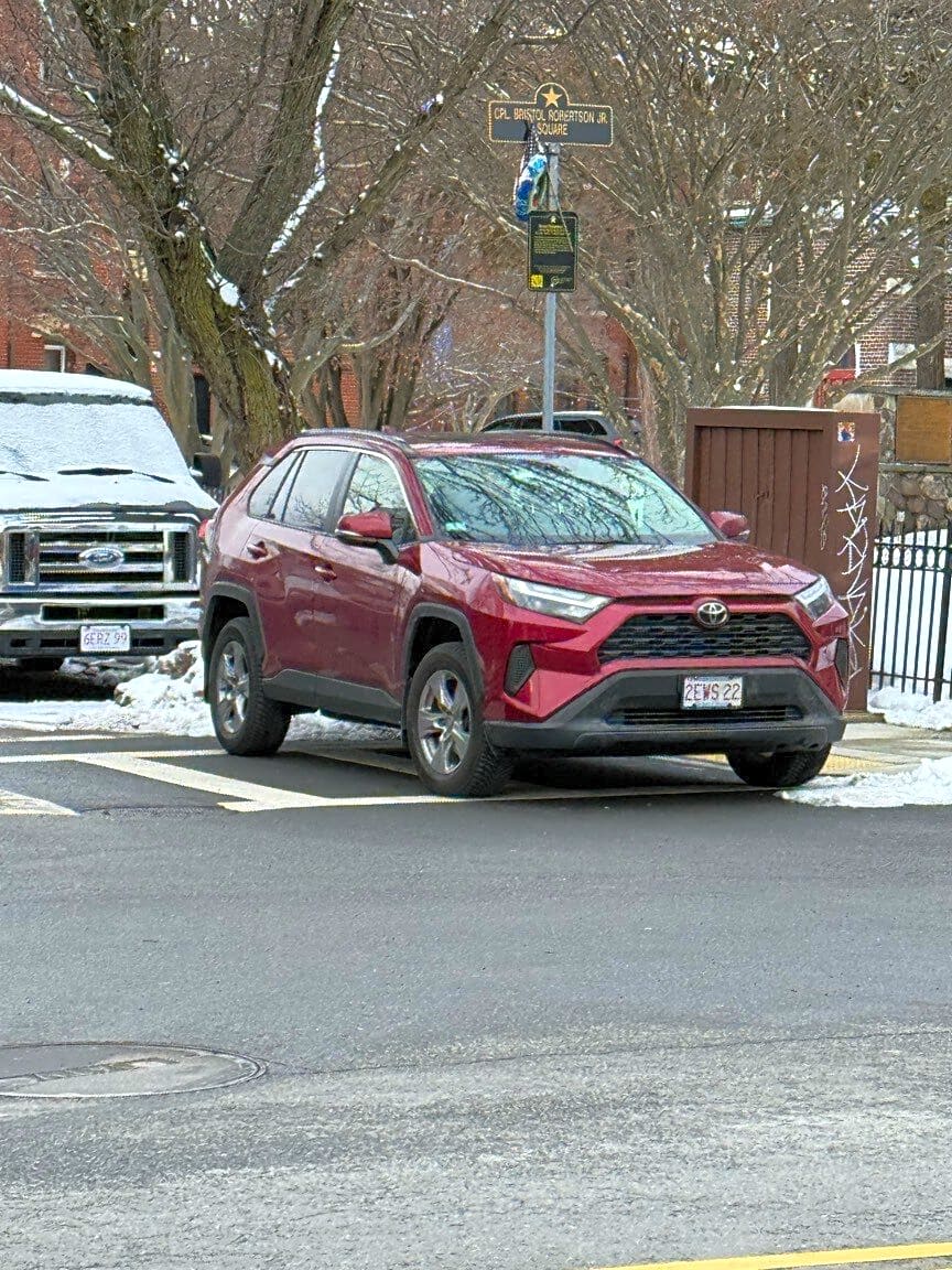 Image submitted with report