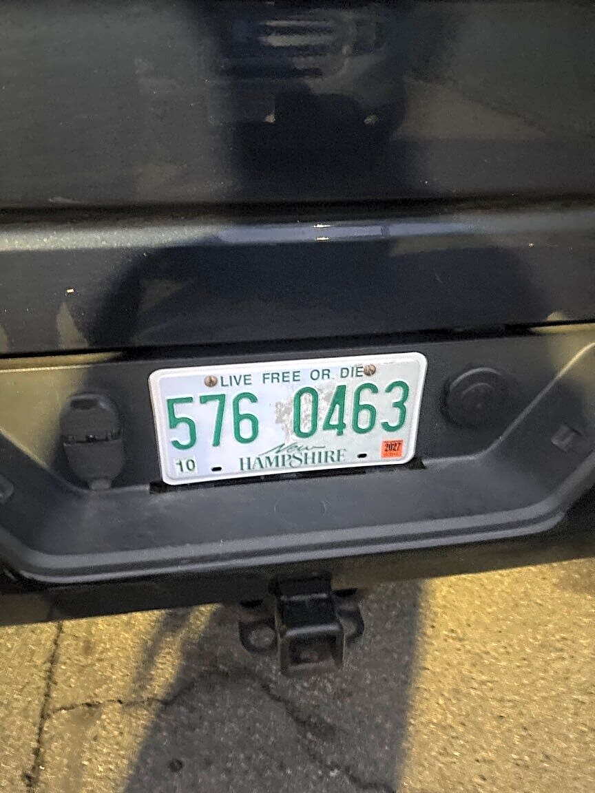 Image submitted with report