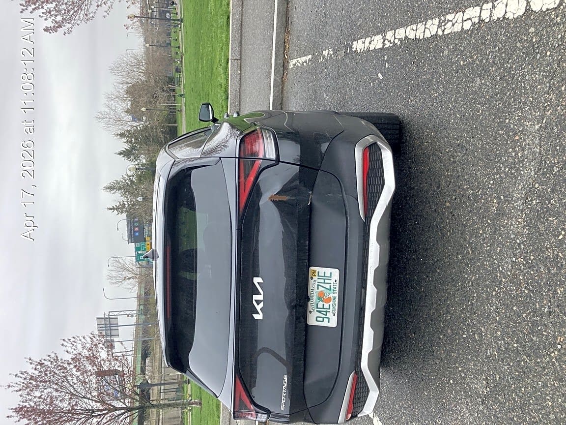 Image submitted with report