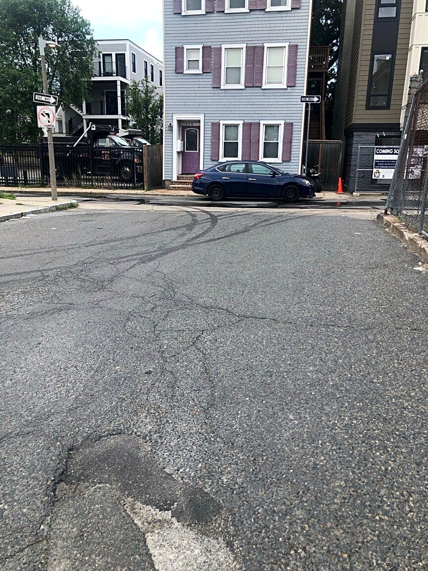 Image submitted with report