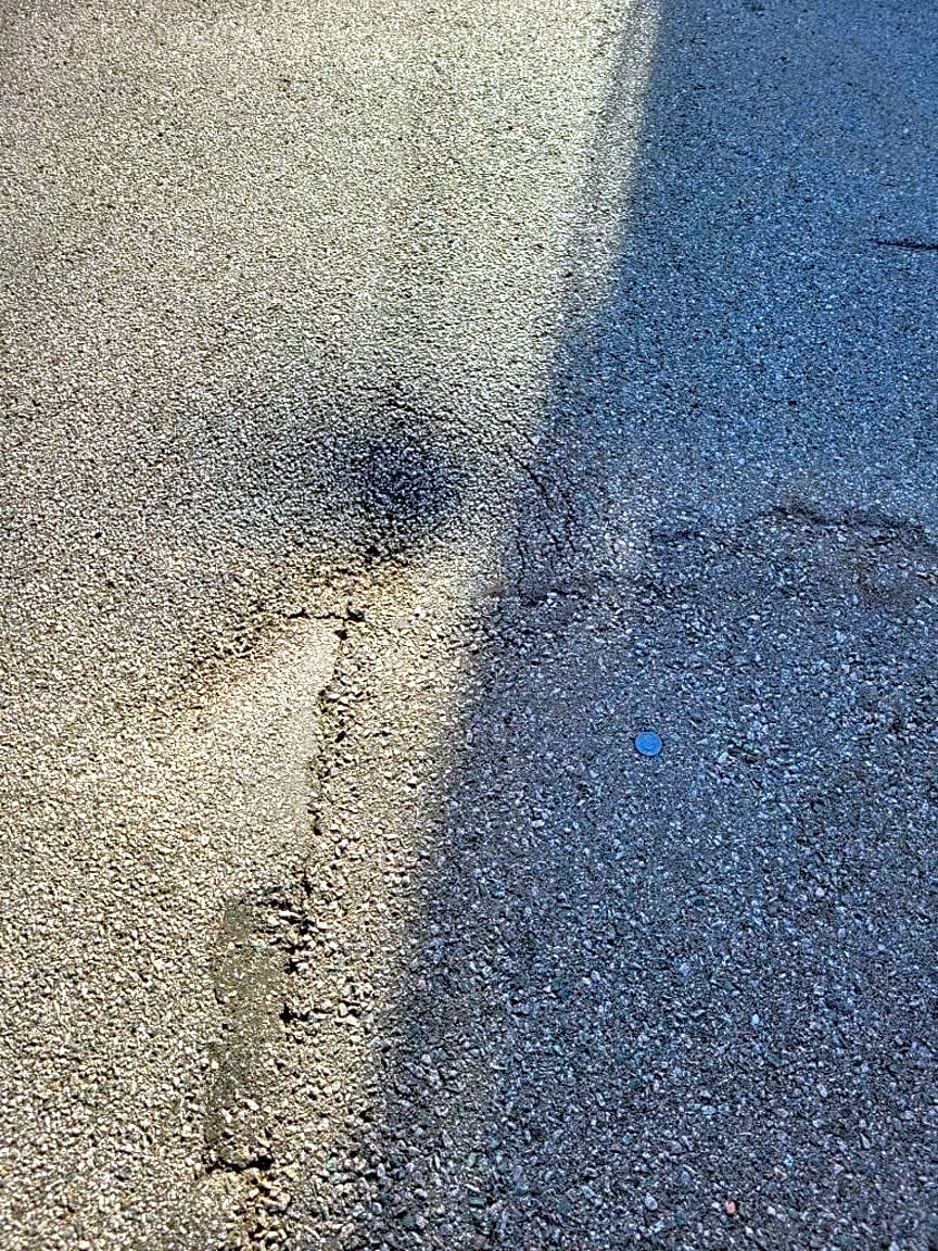 Image submitted with report