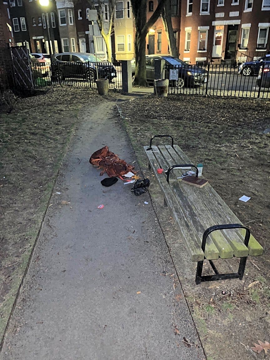 Image submitted with report